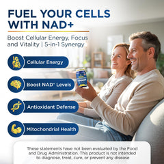 Anyglory PQQ vitamin B12 capsule visual emphasizing mitochondrial renewal and energy metabolism.