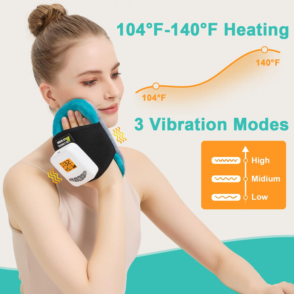 AOBOCO vibration modes offer gentle to firm massage options.