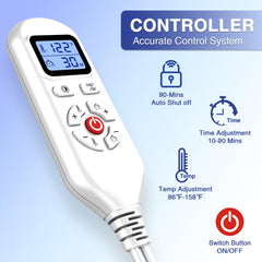 AOBOCO wrist wrap auto shut-off indicator keeps sessions safe and predictable