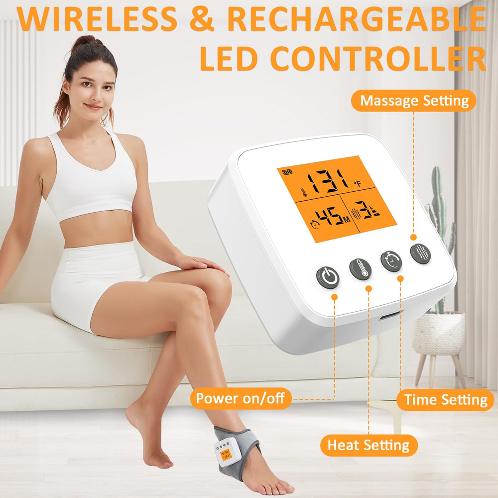 AOKESTE device displaying 3 heat levels for customizable warmth.