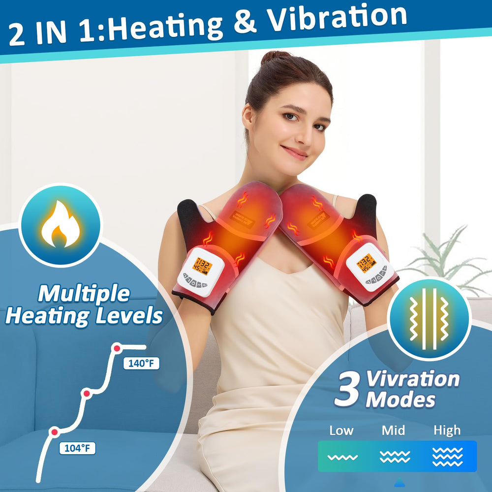 AOKESTE hand warmers massage with vibration for relaxing hands