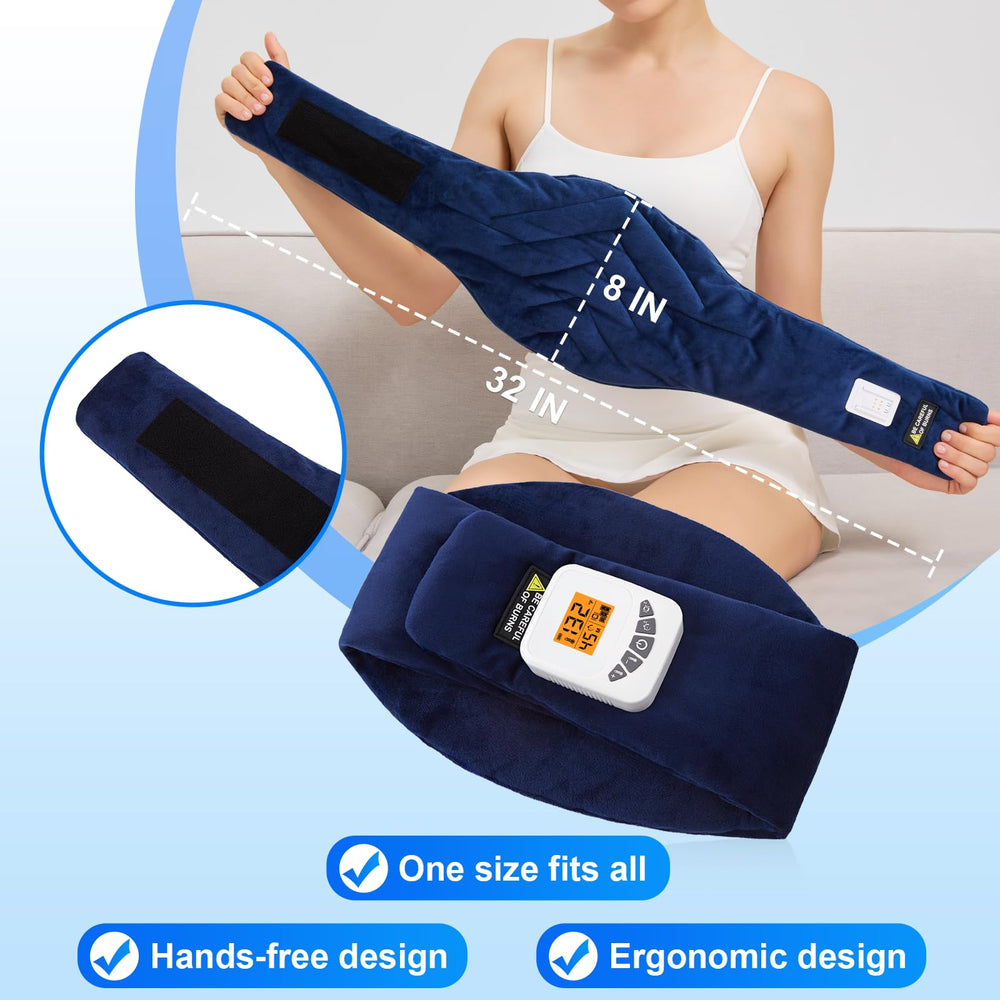 AOKESTE neck heating pad auto-off safety feature for easy use.