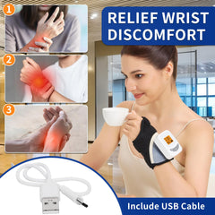 AOKESTE wrist pad worn on the wrist for ergonomic comfort.