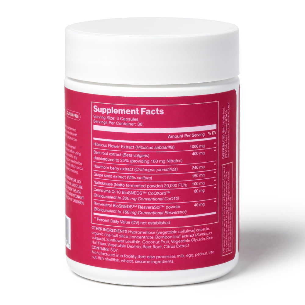 AONIC Flow grape seed extract imagery reminds of antioxidant defense.