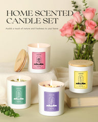 AOOVOO Eucalyptus aromatherapy candle to refresh air and focus.