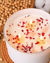 AOOVOO Rose Scented Candle gift-ready packaging for special occasions