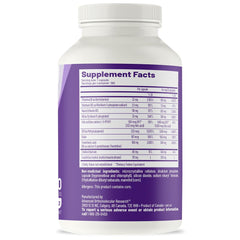 Daily dosing setup for AOR Advanced B Complex with three capsules and meal