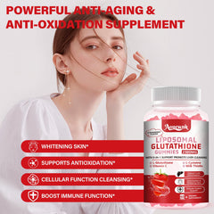 Aouewnk Glutathione Gummies packaging emphasizing quality