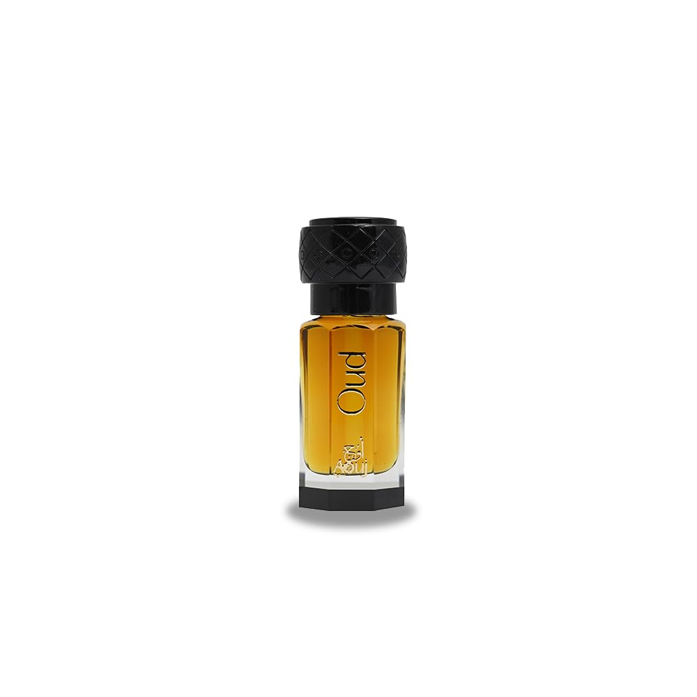 AOUJ Dehn Oud maroon bottle image designed for long-lasting daily wear.