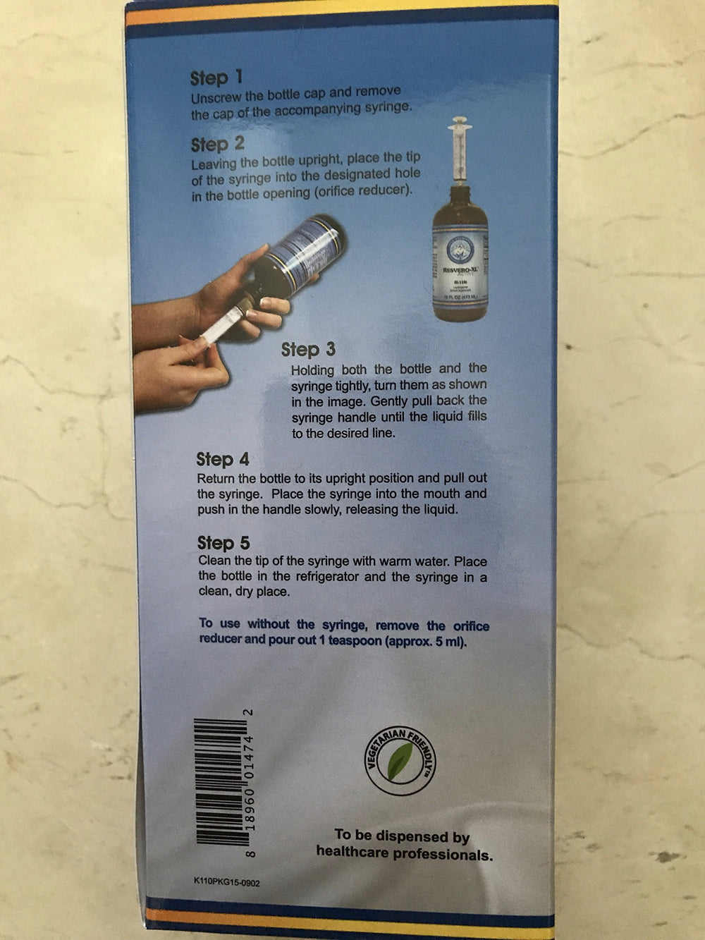 Apex Energetics K-110 Resvero Active label highlights quality for your routine.