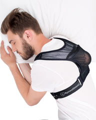 ApneaShield back-pressure ball vest encouraging side sleeping for quieter nights