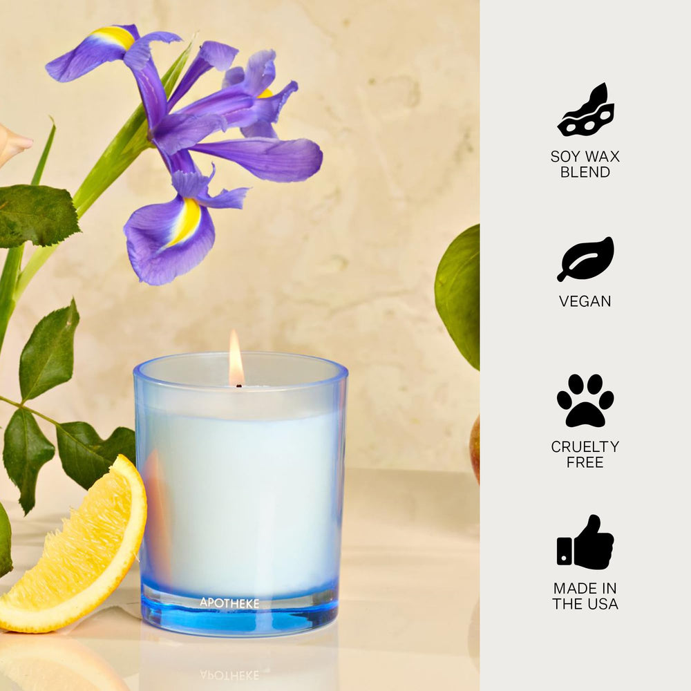 APOTHEKE Canvas Petite Candle gift-ready packaging ideal for thoughtful presents.