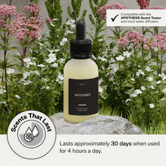 APOTHEKE Charcoal Scent Tower refill packaging close-up