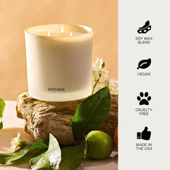 Luxurious APOTHEKE candle suitable for housewarmings and celebrations.