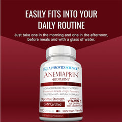 Made in the USA GMP facility for Anemiaprin quality