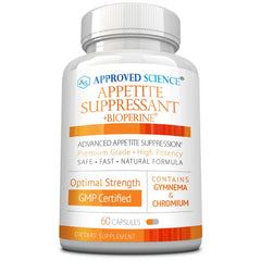 Approved Science Appetite Suppressant bottle front signals a trusted USA made wellness option