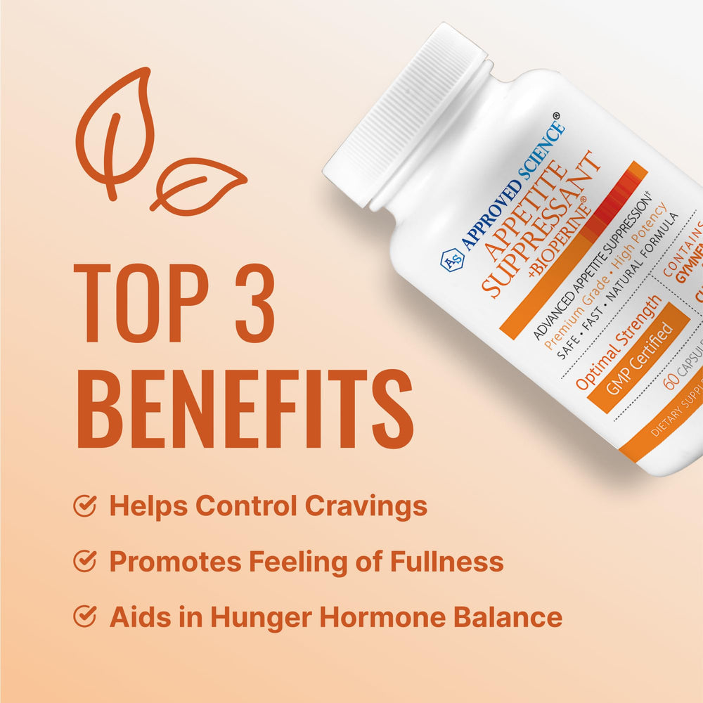 Approved Science Appetite Suppressant ingredients Gymnema and Cayenne closeup natural components for healthy choices