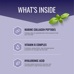 Capsules from Approved Science Hair, Skin and Nails ready for daily use.