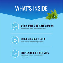 Approved Science Hemovir capsules closeup show herbal blend that may help support circulation.