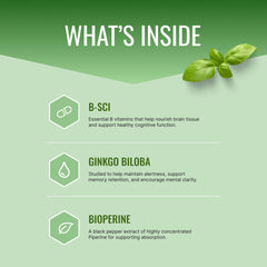 Approved Science MemorySyl capsules closeup show vegan capsules for daily use.