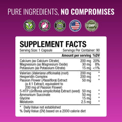 Approved Science Menoprin PM vegetarian capsules offer a plant-based option