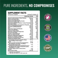 Approved Science Multi-Vitamin serving suggested for a consistent daily routine.