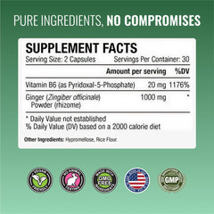 Approved Science Nauseprin bottle on counter ready for daily use.