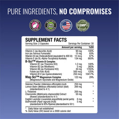 Approved Science Restlex capsules pour demonstrates convenient daily use.