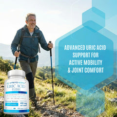 Approved Science Uric Acid Flush capsules easy daily use for mobility