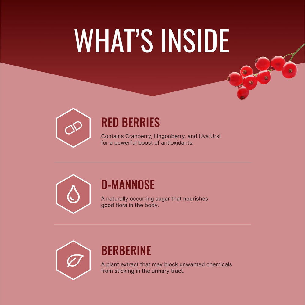 Uritrac capsules close-up highlight vegan-friendly UTI support option.