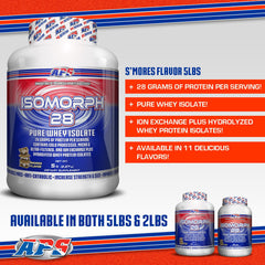 APS Nutrition Isomorph 28 mixing glass demonstrates smooth mix after blending