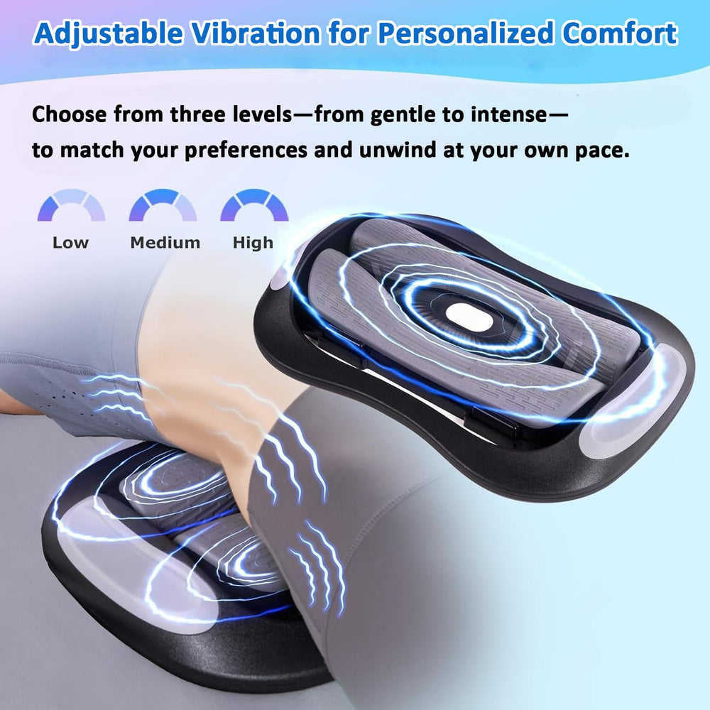 Aptin heated back massager with a slim ergonomic profile for home or office use.