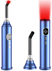 Aptoyu red light therapy device with nozzle for facial treatment and targeted glow support.