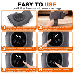 APZYI Foot Renew Massager compact and portable for home or office use.