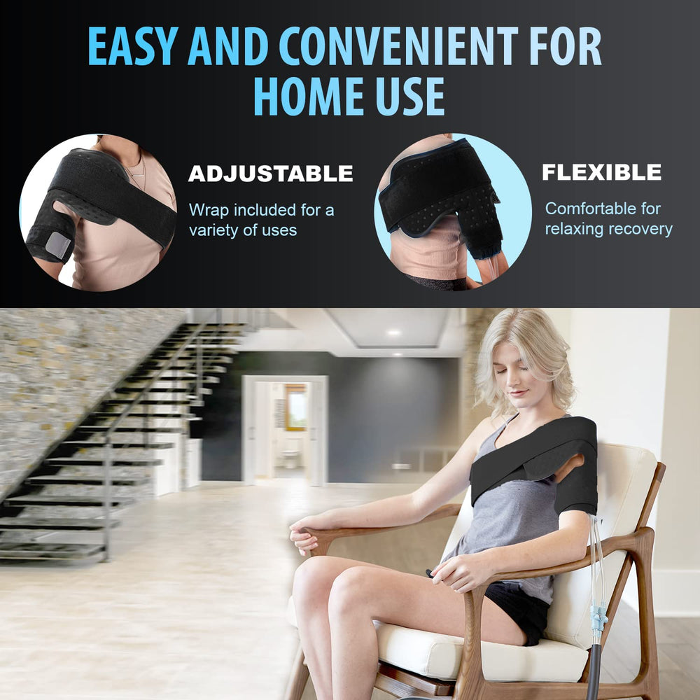 Aqua Relief ARS leak-free hose connection shown during setup.