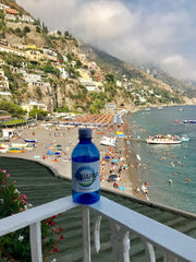 Aquapap packaging design highlights travel readiness.