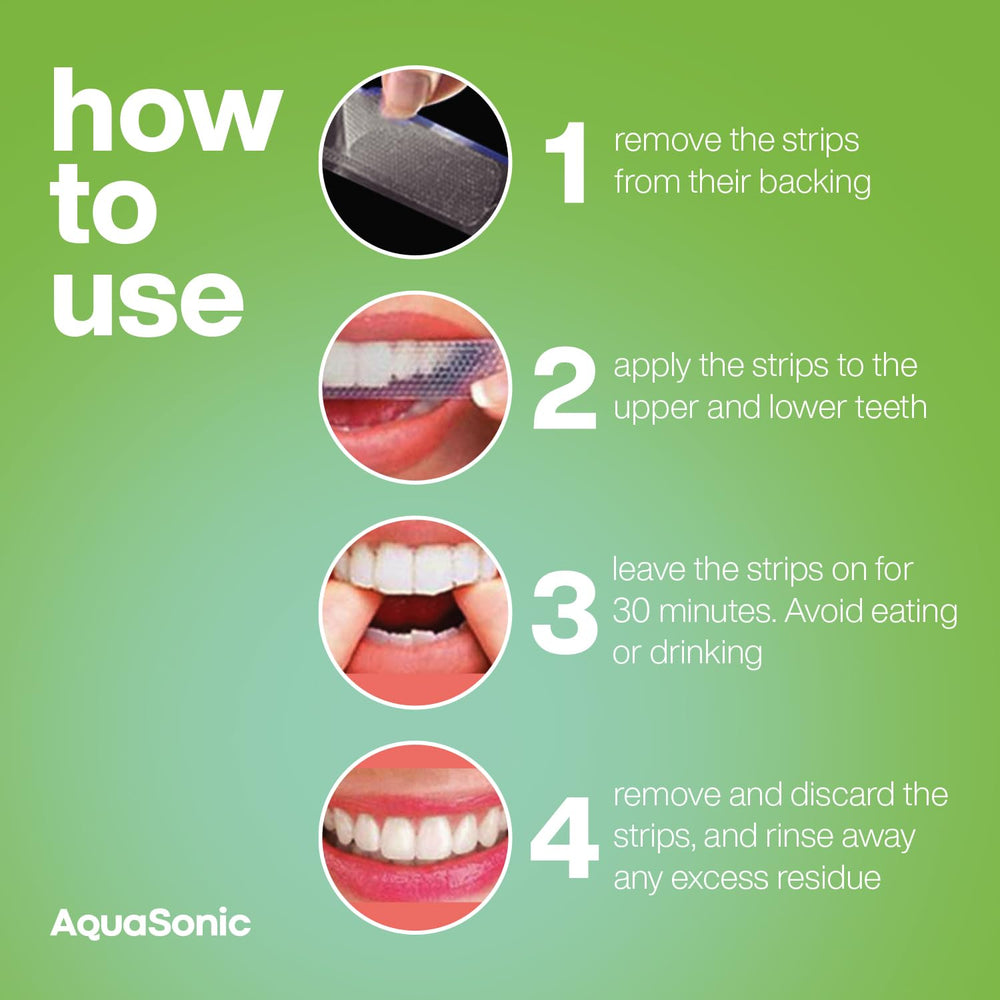 Aquasonic spearmint flavor enhances whitening sessions with refreshing taste.