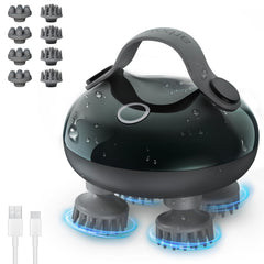arboleaf scalp massager with 8 claws delivers deep, relaxing scalp massage for stress relief.