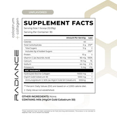 ARC Radiance serving scoop depicted for precise daily dosage and consistent results