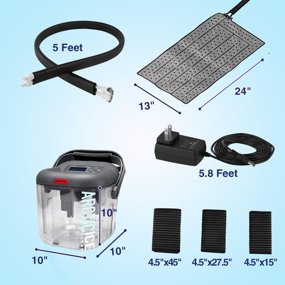 Arctic Ice Clear Gen 2 carry handle enables easy transport