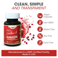 Arigold Urolithin A Pro with pomegranate postbiotic and gut-friendly focus