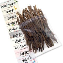 Aroma Depot cherry licorice chew stick with bold fruity profile.