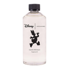 Aroma360 Daisy Duck Sassy Petals bottle elevates spaces with bold floral energy.