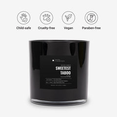Aroma360 label detail emphasizes premium quality and long-lasting scent