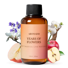 Aromadd Years of Flowers diffuser oil bottle, elevating living room ambiance for a refined scent