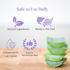 Aromalief hemp cream label highlights vegan and cruelty-free commitment