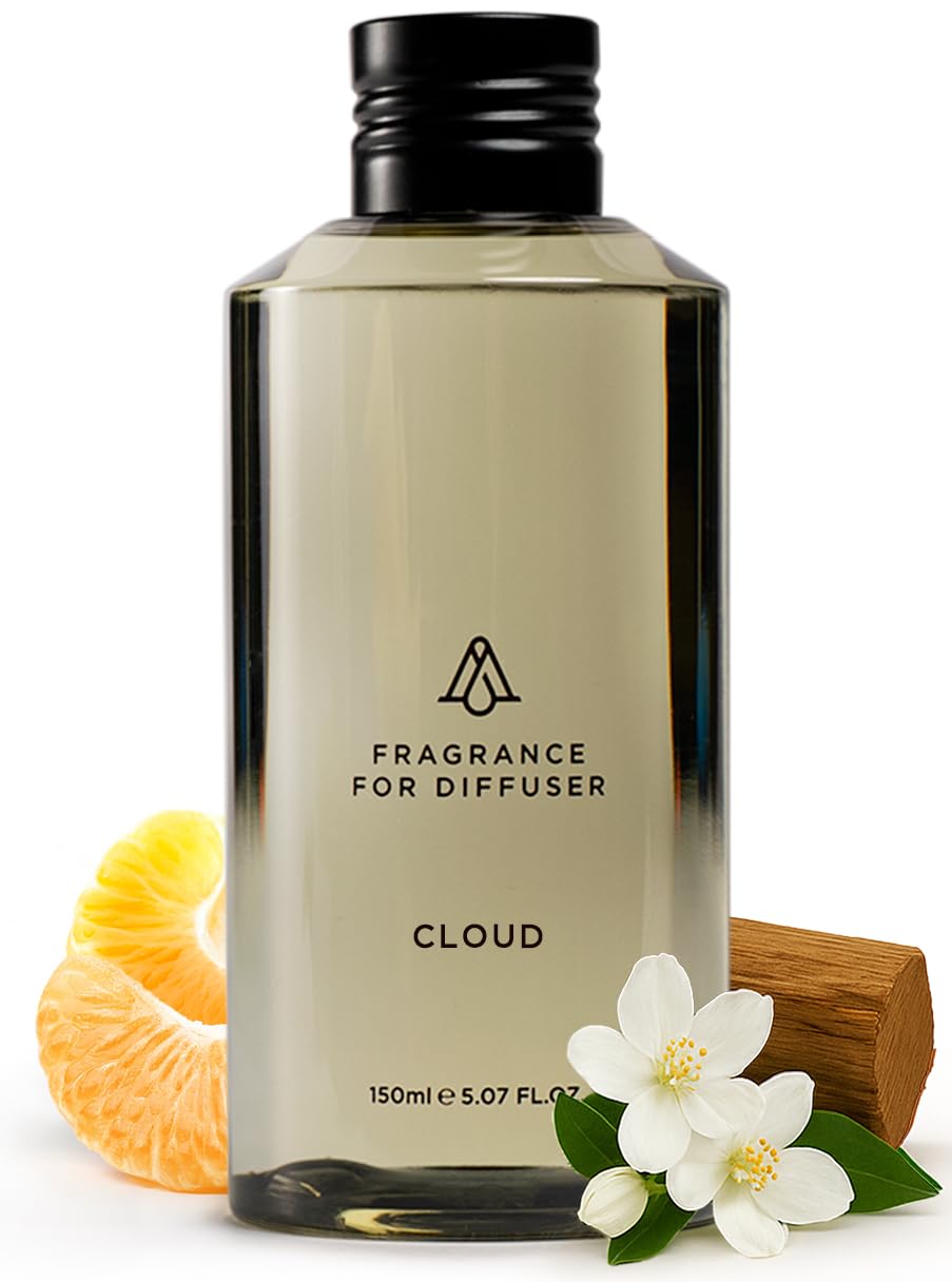 AROMAPLAN Cloud bottle front for premium luxury spaces