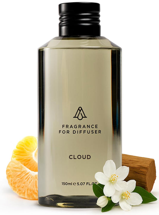 AROMAPLAN Cloud bottle front for premium luxury spaces
