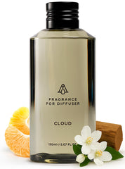 AROMAPLAN Cloud bottle front for premium luxury spaces