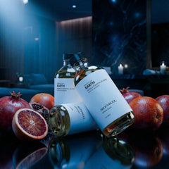 AROMASOUL Karth bottle closeup highlights premium packaging.
